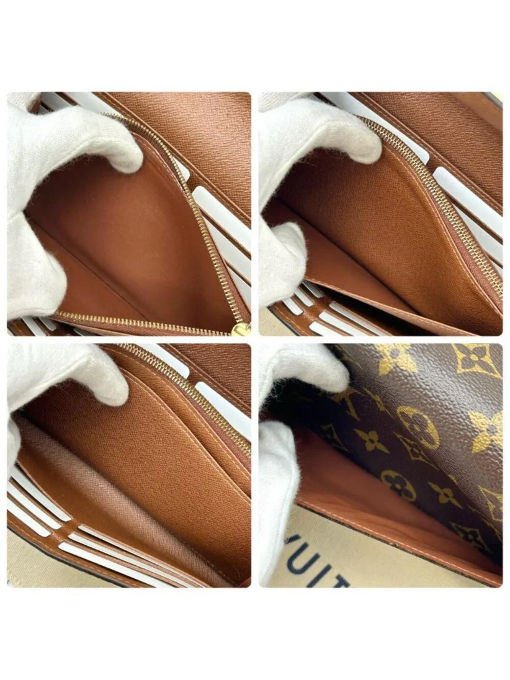 Louis Vuitton Monogram Portefeuille Sarah Wallet